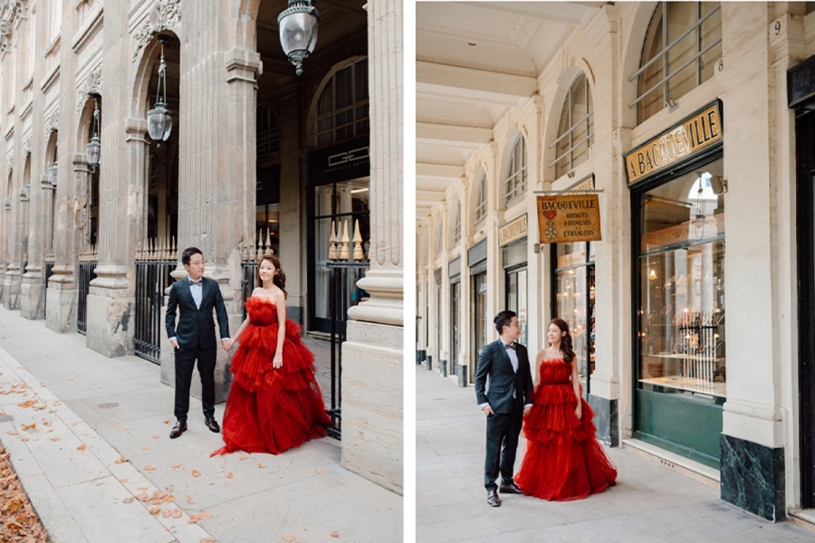 Parisian Elegance: Steven & Diana's Love Story at the Eiffel Tower, Palais Royal, Jardins Du Royal, Avenue de Camoens, and More by Arnel on OneThreeOneFour 14