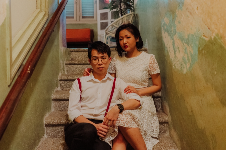 Singapore Retro Casual Couple Photoshoot At Kam Leng Hotel by Jess on OneThreeOneFour 7