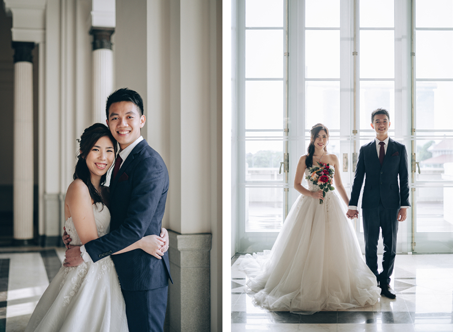 J & G - Singapore Pre-Wedding Shoot at National Gallery, Seletar Wedding Tree & Marina Bay Sands by Jessica on OneThreeOneFour 5