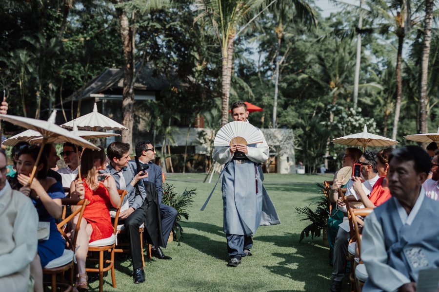 JY&L: Destination wedding at Villa the Sanctuary for mixed South Korean and European couple by Hendra on OneThreeOneFour 11