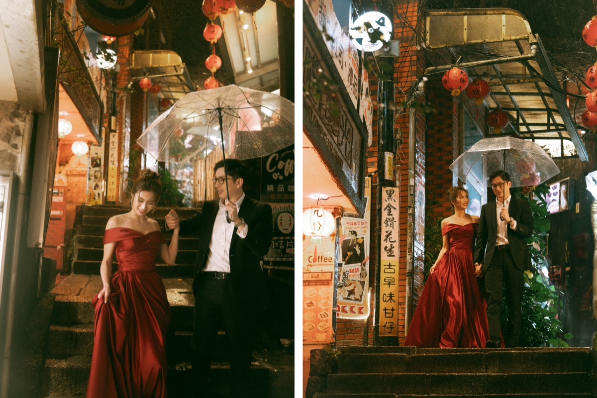 Taiwan Pre-Wedding Photoshoot Dadaocheng Golden Waterfall Jiufen Night Shoot Indoor Studio by OneThreeOneFour on OneThreeOneFour 37