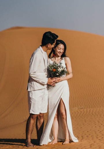 Morocco Sahara Desert Surprise Proposal And Casual Pre-Wedding Photoshoot