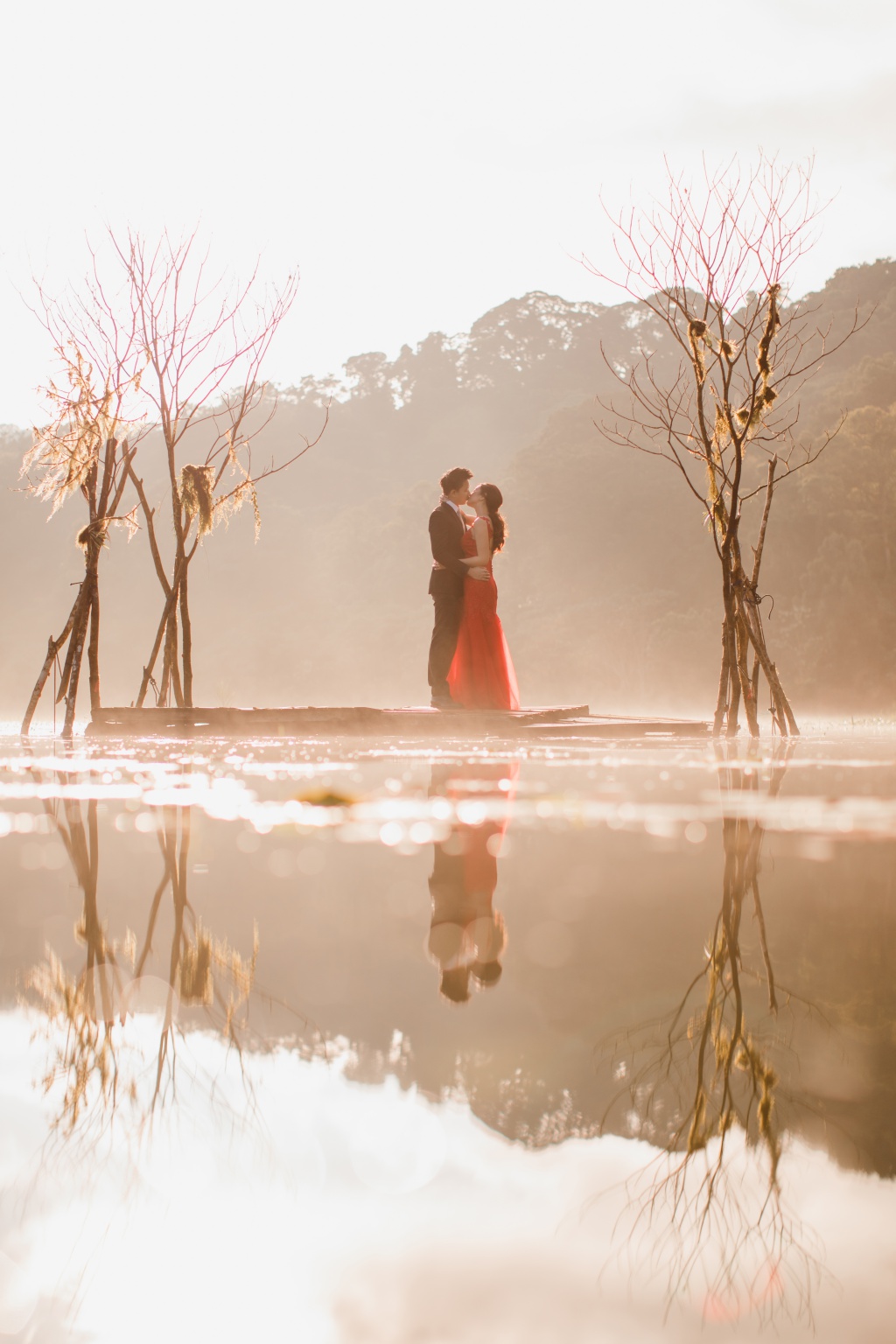 Bali Pre-Wedding Photoshoot At Tamblingan Lake And Forest  by Hendra on OneThreeOneFour 0