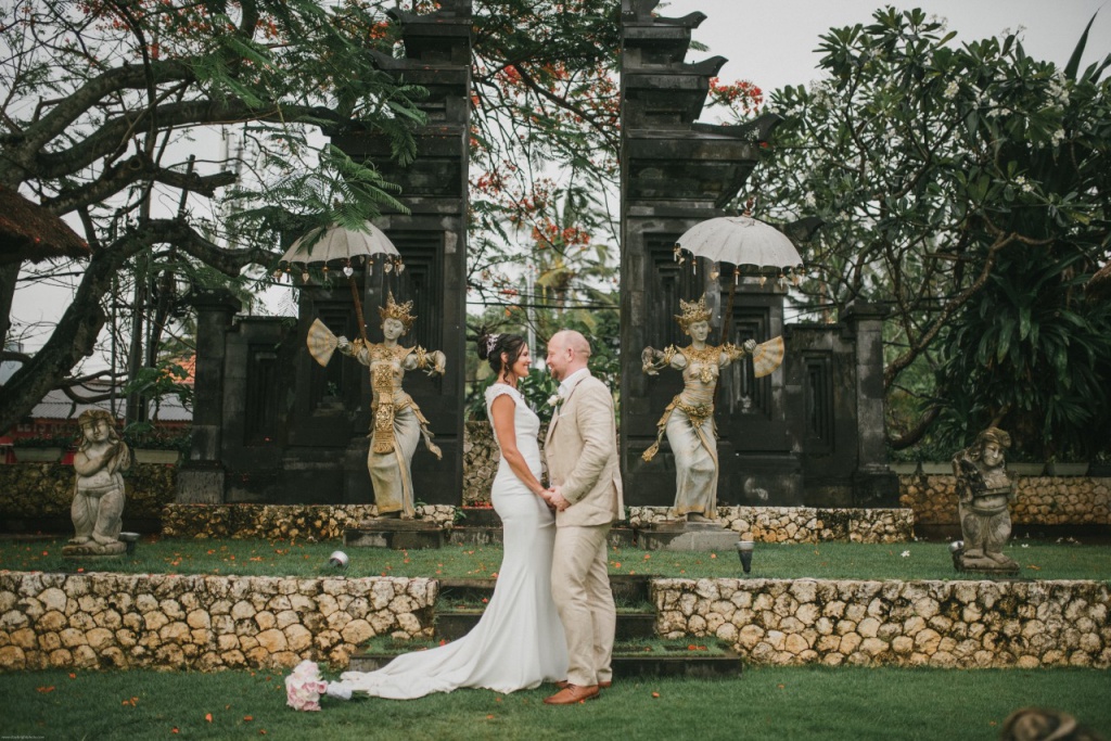 Bali Wedding at Bali Mandira Beach Resort & Spa by Agus  on OneThreeOneFour 32