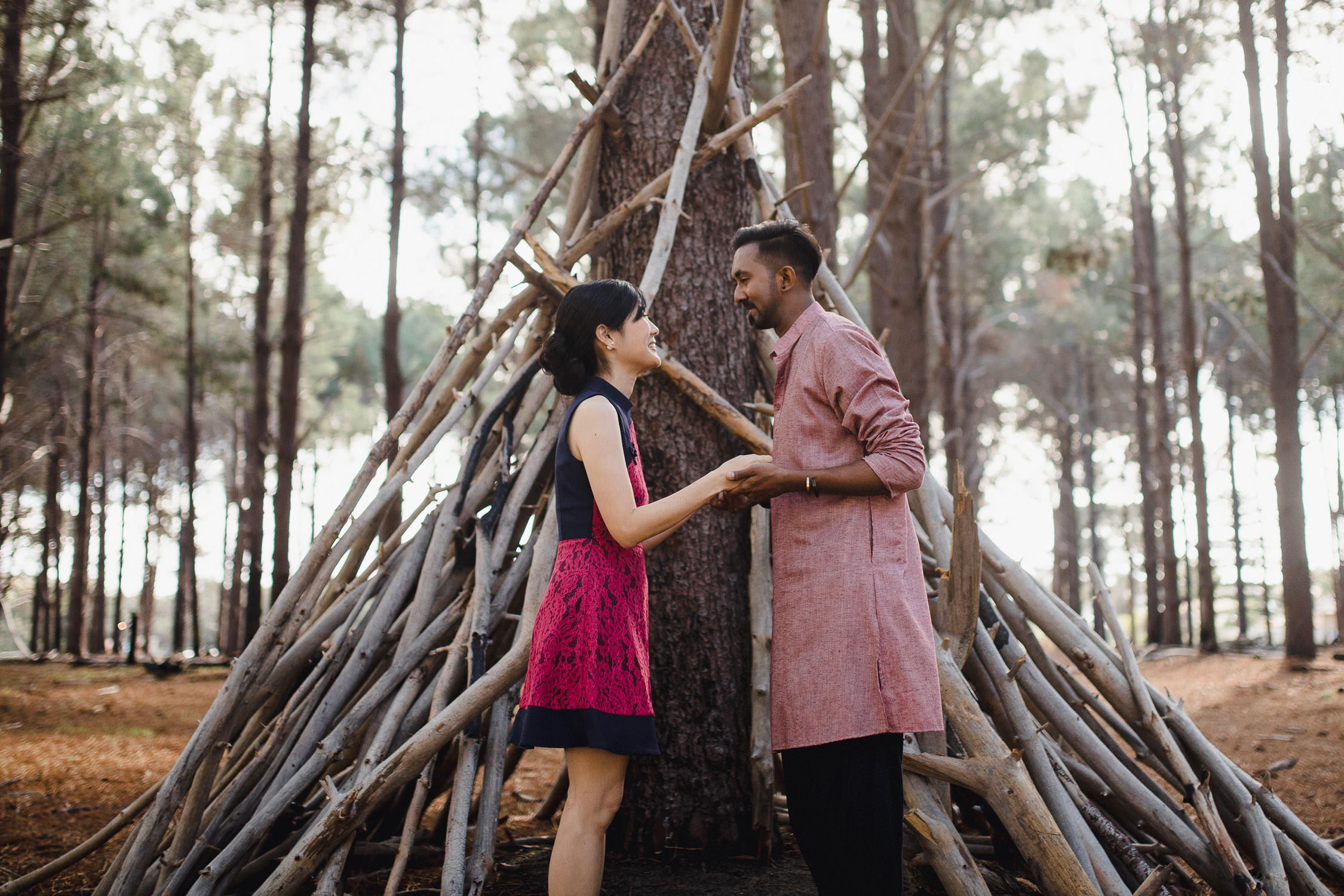 Perth pre-wedding at Lancelin sand dunes, Pinnacles Desert and forest by Naz on OneThreeOneFour 16