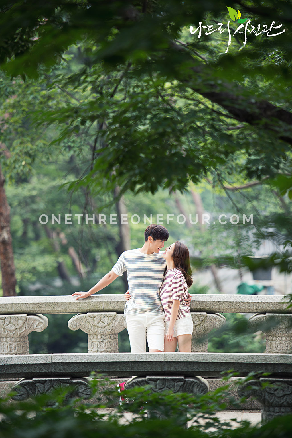 Korean Studio Pre-Wedding Photography: Forest (Outdoor) by Nadri Studio on OneThreeOneFour 9