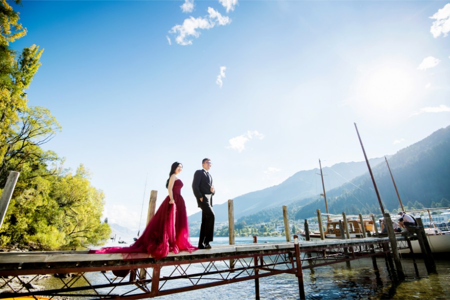 New Zealand Starry Night Prewedding Photoshoot with Alpaca Farm  by Mike on OneThreeOneFour 46