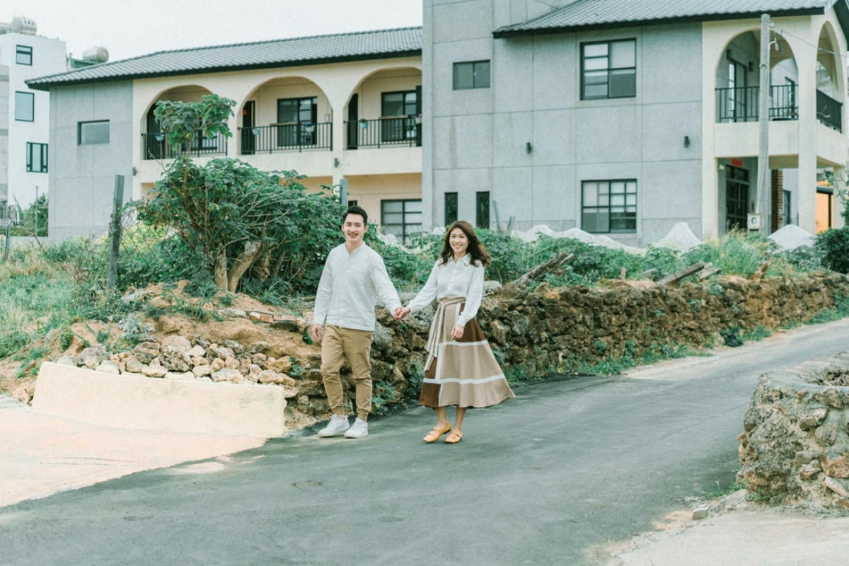 Taiwan Pre-Wedding Photoshoot Cafe Pier Lighthouse Countryside Street Beach by  on OneThreeOneFour 0