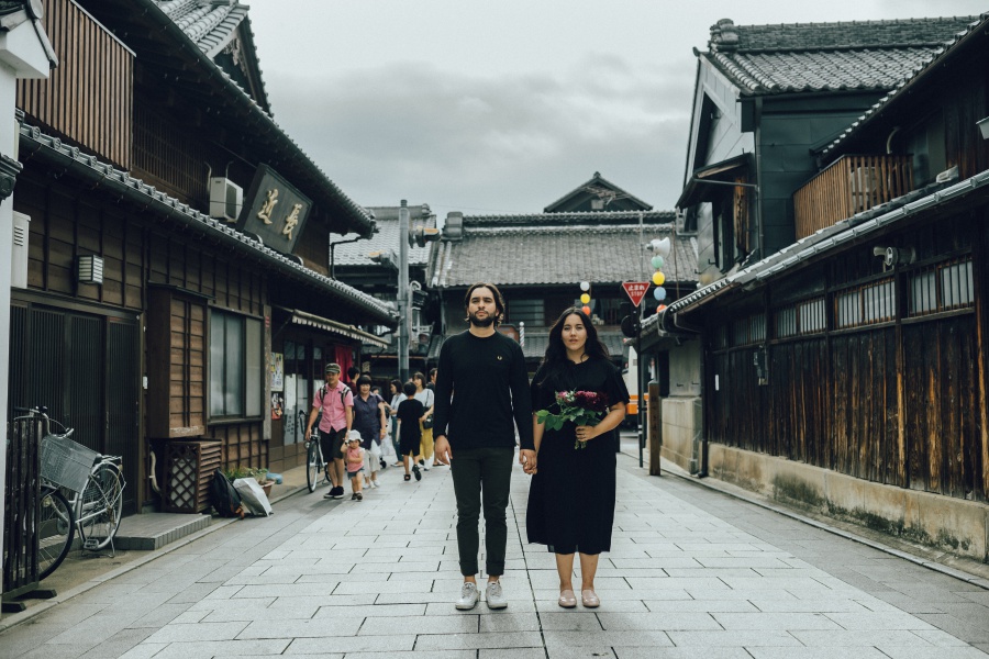 Japan Tokyo Casual Couple Photoshoot At Tradition Village, Koedo Kawagoe  by Lenham on OneThreeOneFour 12
