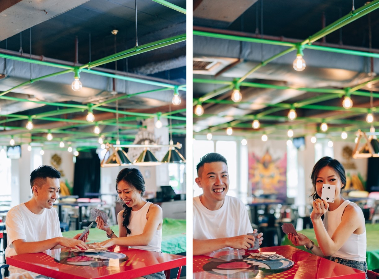 C&M: Fun pre-wedding at Level Up bar, Changi Jewel and Wetlands by Michael on OneThreeOneFour 18