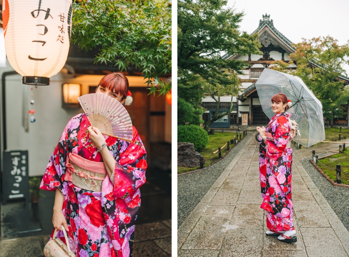 C: Kimono pre-wedding at Ninenzaka district in Kyoto by Shu Hao on OneThreeOneFour 8