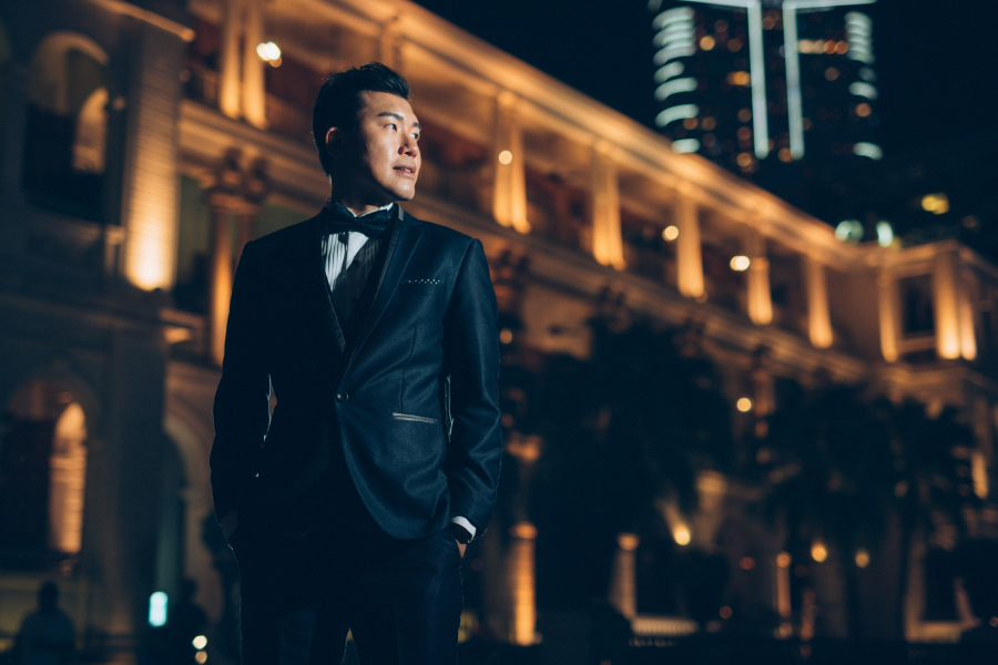 Hong Kong Outdoor Pre-Wedding Photoshoot At The Peak, Sheung Wan, 1881 Heritage by Felix on OneThreeOneFour 15
