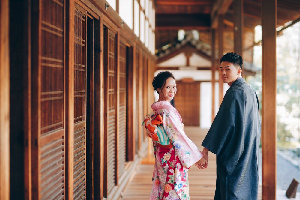 Pre-Wedding Photoshoot In Kyoto And Nara At Gion District And Nara Deer Park by Kinosaki  on OneThreeOneFour 24