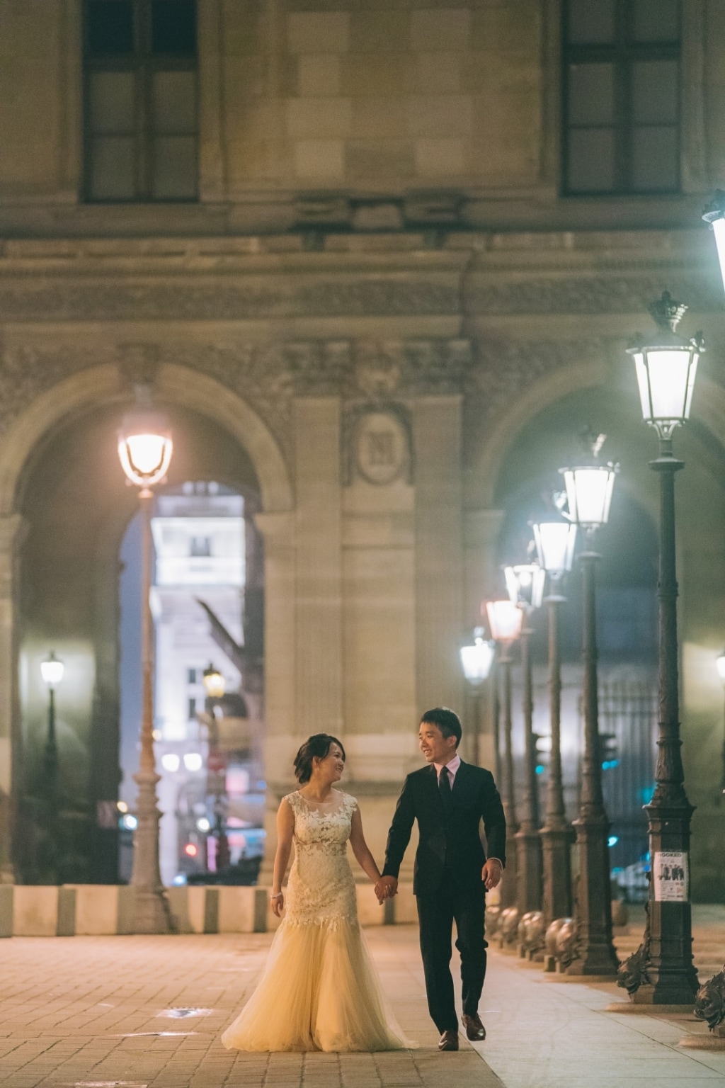 Paris Pre-wedding Photos At Chateau de Sceaux, Eiffel Tower, Louvre Night Shoot by Son on OneThreeOneFour 60