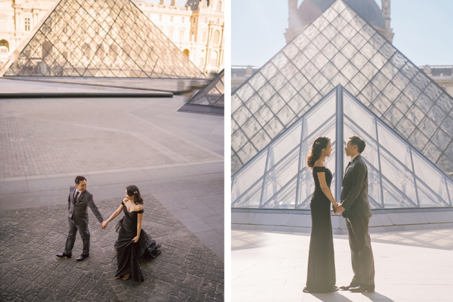 Elegance in Every Frame: Victoria & Eugene's Parisian Engagement Photoshoot by Vin on OneThreeOneFour 23