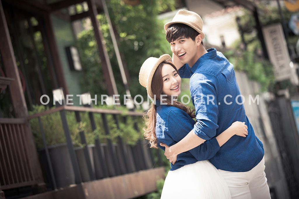 Korean Studio Pre-Wedding Photography: Hongdae (홍대) (Outdoor) by The Face Studio on OneThreeOneFour 32