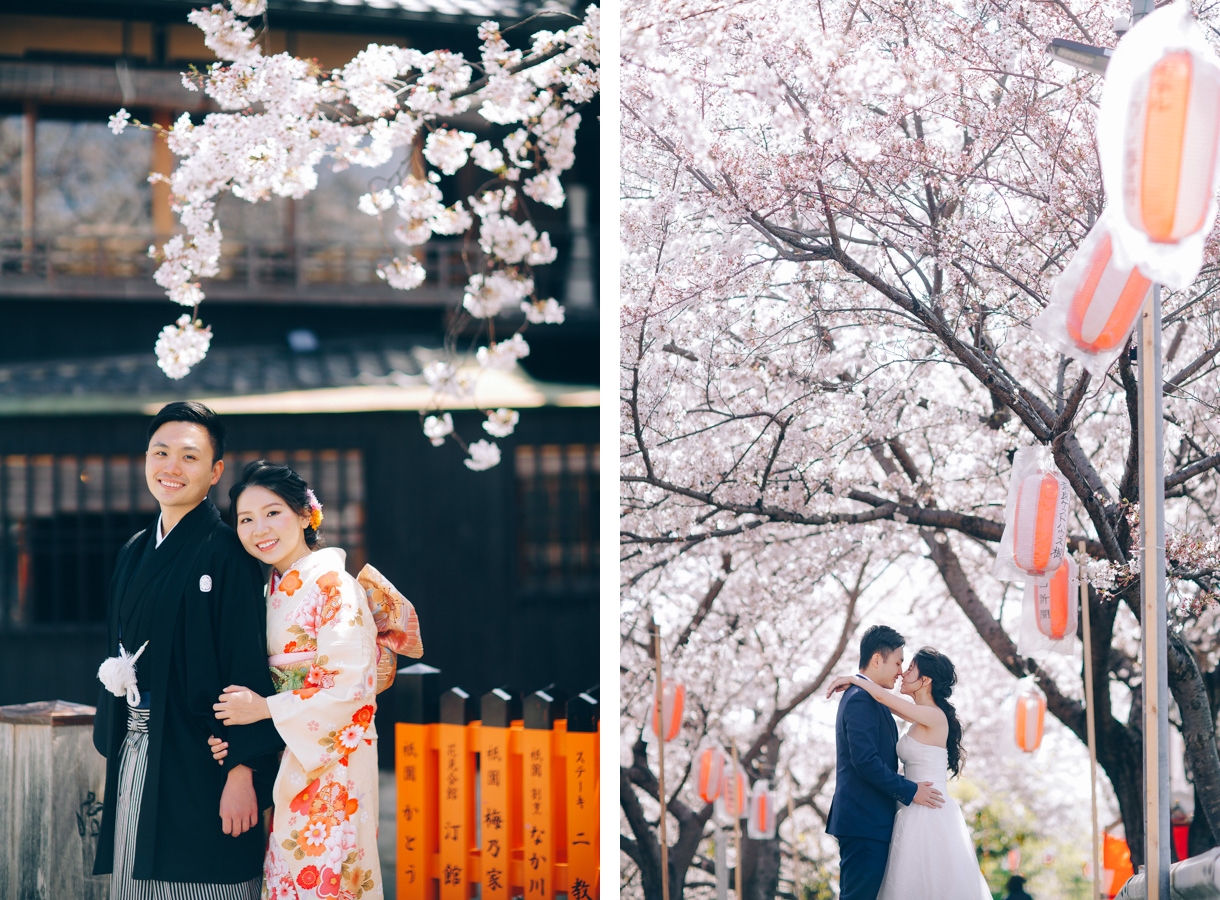 J&A: Kyoto Sakura Season Pre-wedding Photoshoot  by Kinosaki on OneThreeOneFour 13