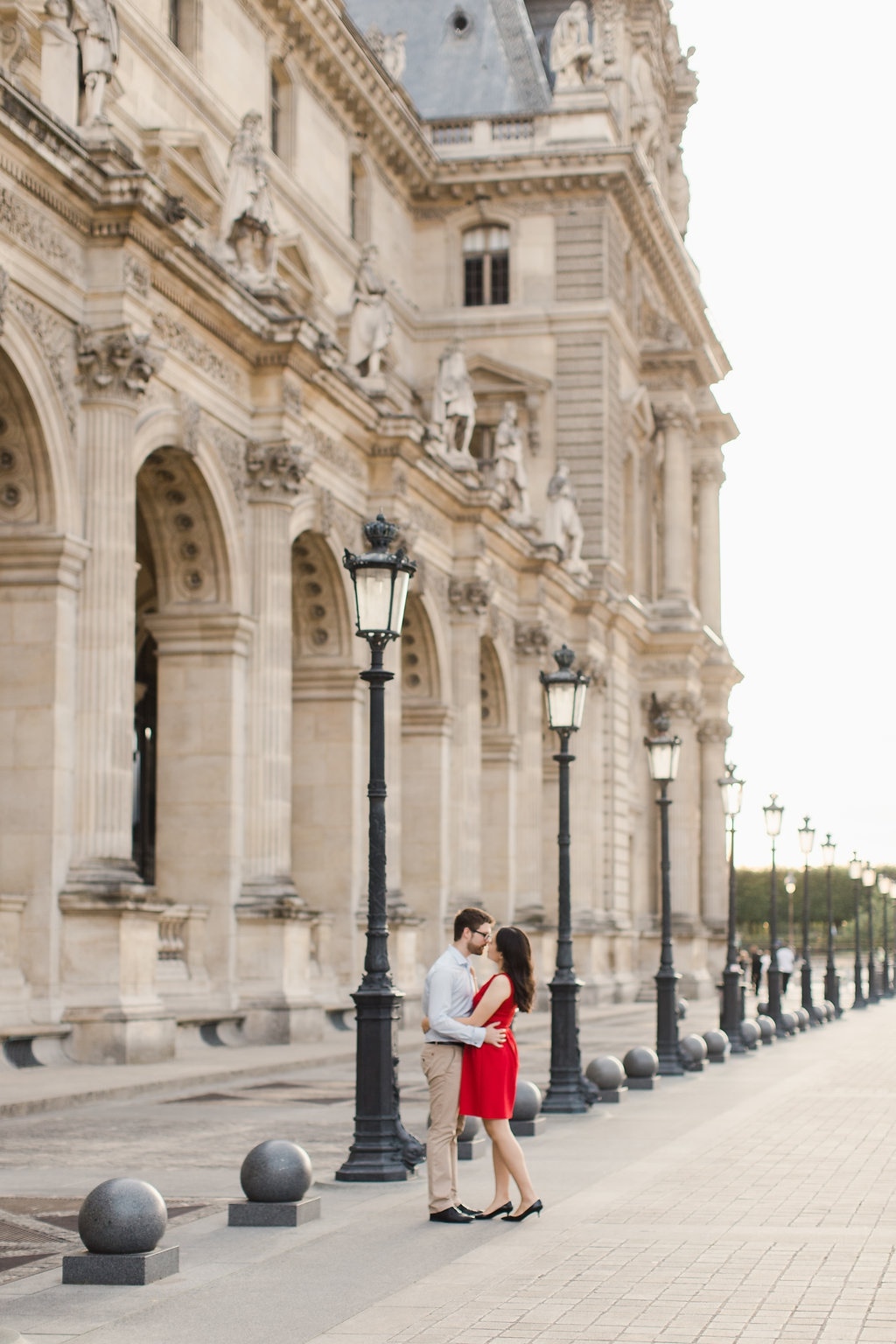 Paris Engagement Photo Shoot Louvre Palace and Tuileries Gardens  by Celine on OneThreeOneFour 5