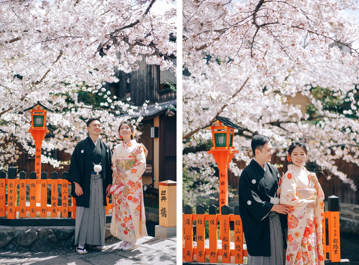 J&A: Kyoto Sakura Season Pre-wedding Photoshoot  by Kinosaki on OneThreeOneFour 6