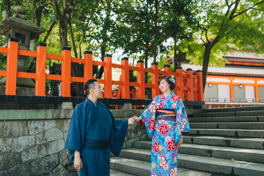 日本京都東山區，法觀寺八坂塔 和服拍攝 by Shu Hao on OneThreeOneFour 93