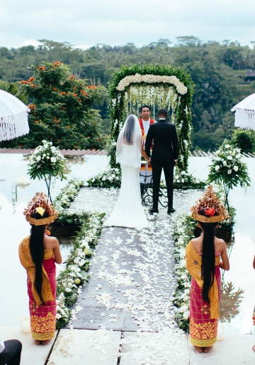 Bali Destination Wedding At Kupu Kupu Barong Villas, Ubud 