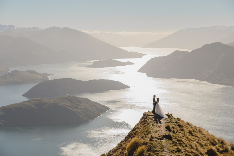 New Zealand Pre-Wedding Photoshoot At Coromandel Peak, Arrowtown And Alpaca Farm by Felix  on OneThreeOneFour 5