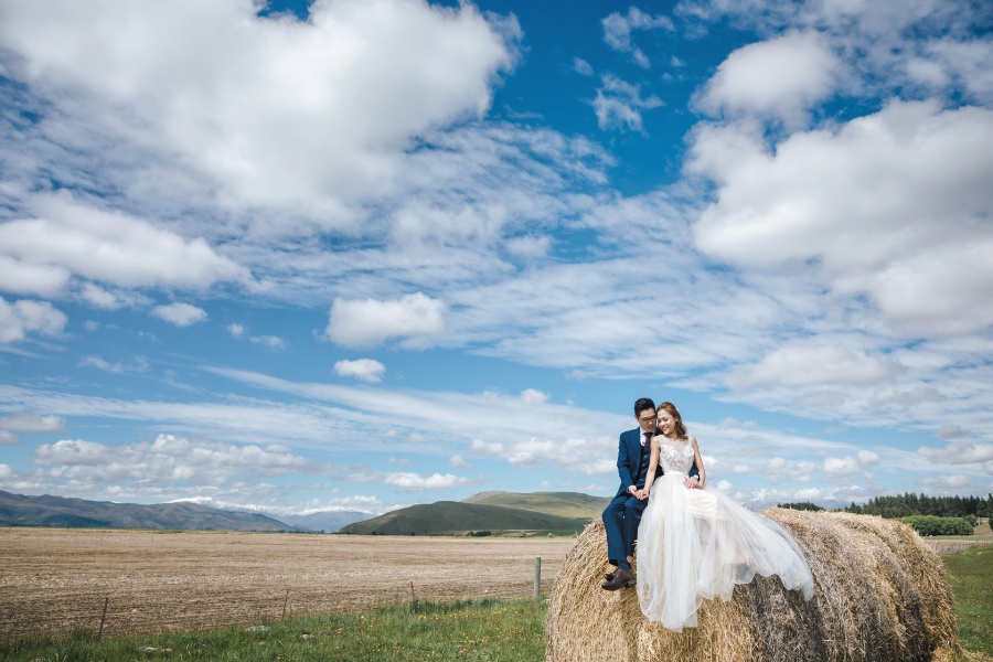 R&M: New Zealand Summer Pre-wedding Photoshoot with Yellow Lupins by Fei on OneThreeOneFour 16