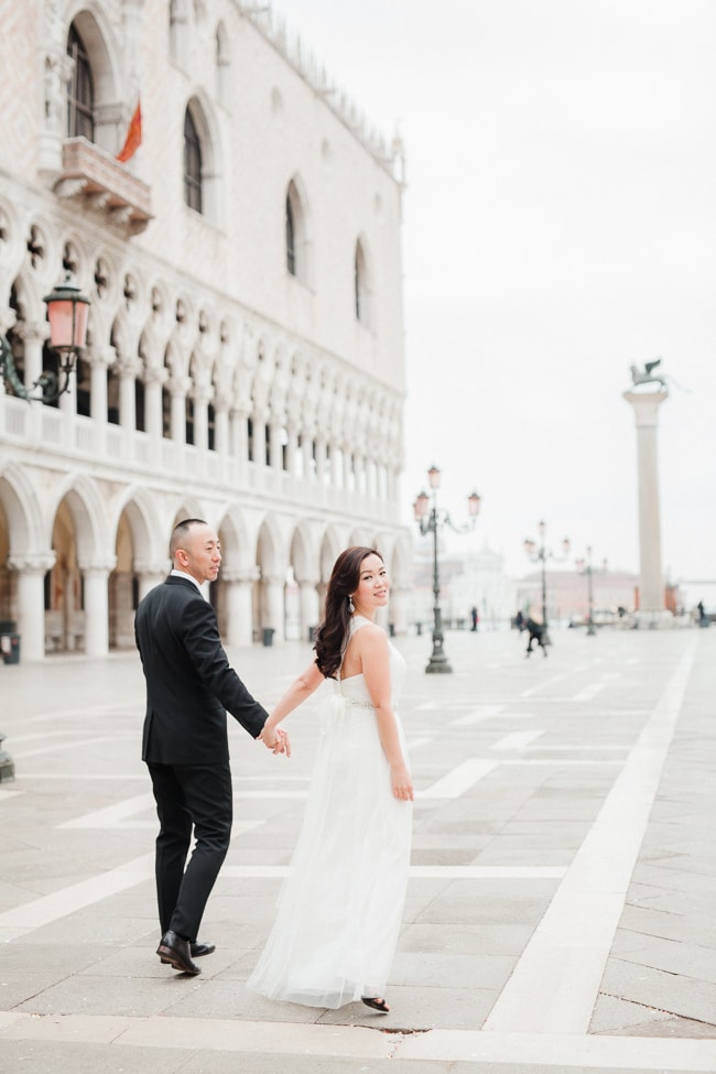 義大利婚紗拍攝 -  威尼斯聖馬克廣場 by Olga  on OneThreeOneFour 11
