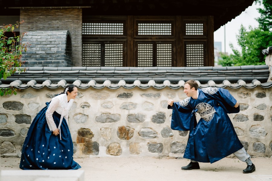 B&J: Hanbok pre-wedding at Namsangol Hanok Village in Seoul by Jungyeol on OneThreeOneFour 21
