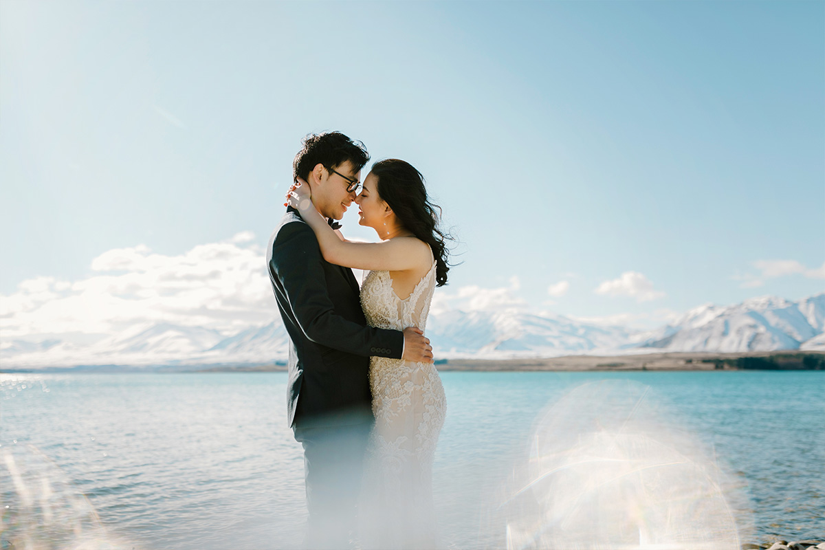 New Zealand Snow Mountains and Glaciers Pre-Wedding Photoshoot by Fei on OneThreeOneFour 24