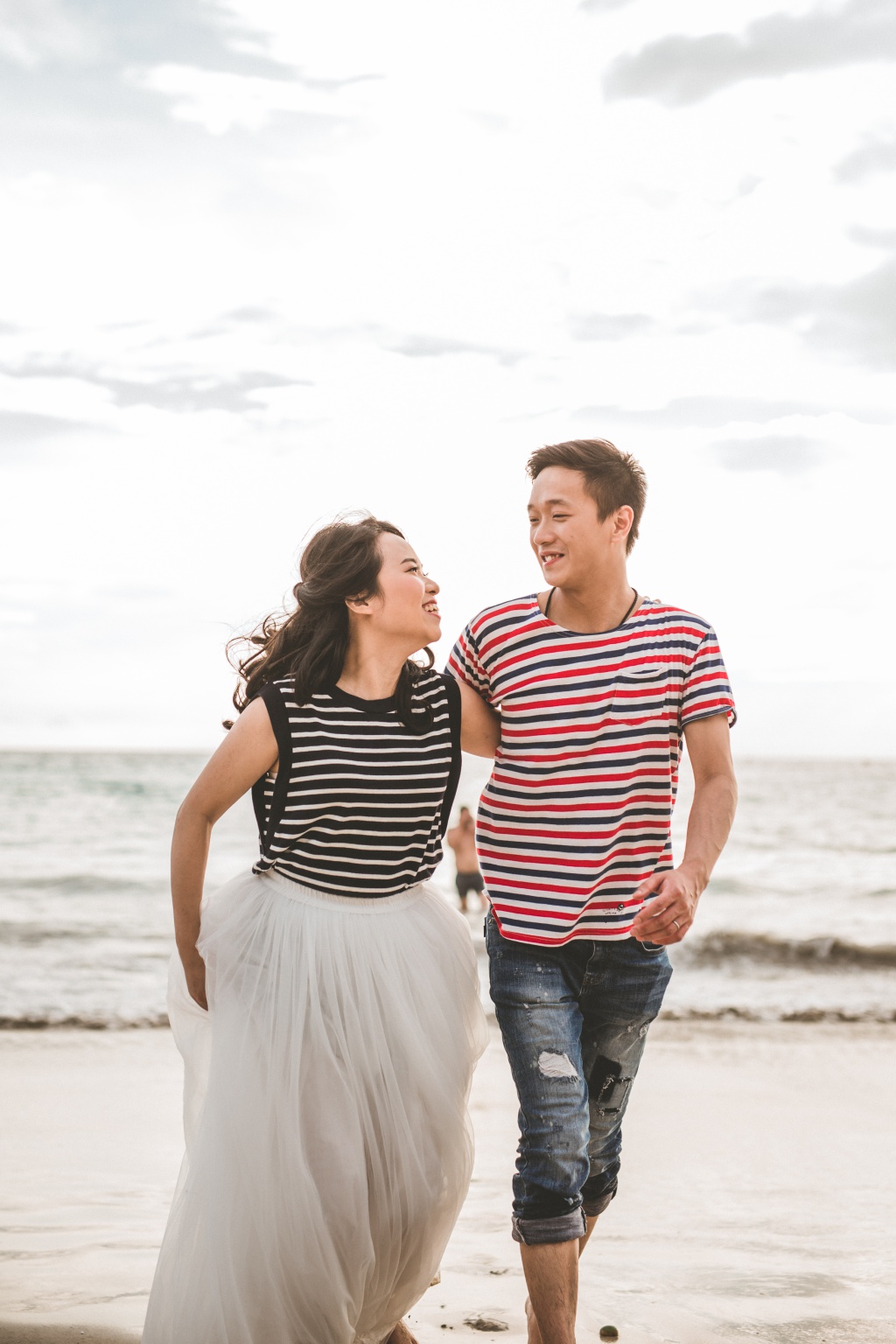 Engagement Photoshoot In Phuket At Phuket Old Town And Beach For Hong Kong Couple by Por  on OneThreeOneFour 33