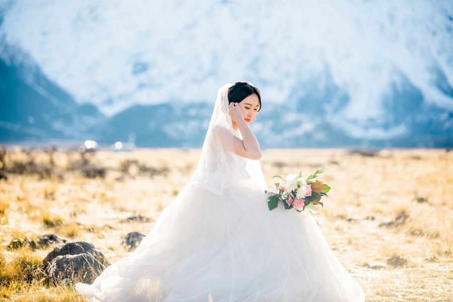 紐西蘭婚紗拍攝 - 蒂卡波湖、普卡基湖與箭鎮 by Fei on OneThreeOneFour 9
