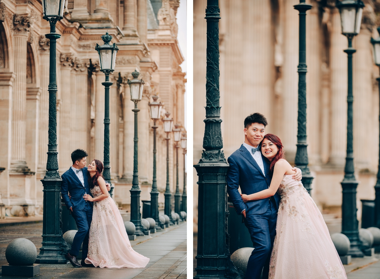 Paris Pre-Wedding Photography for Singapore Couple At Eiffel Tower And Palais Royale  by Arnel on OneThreeOneFour 9