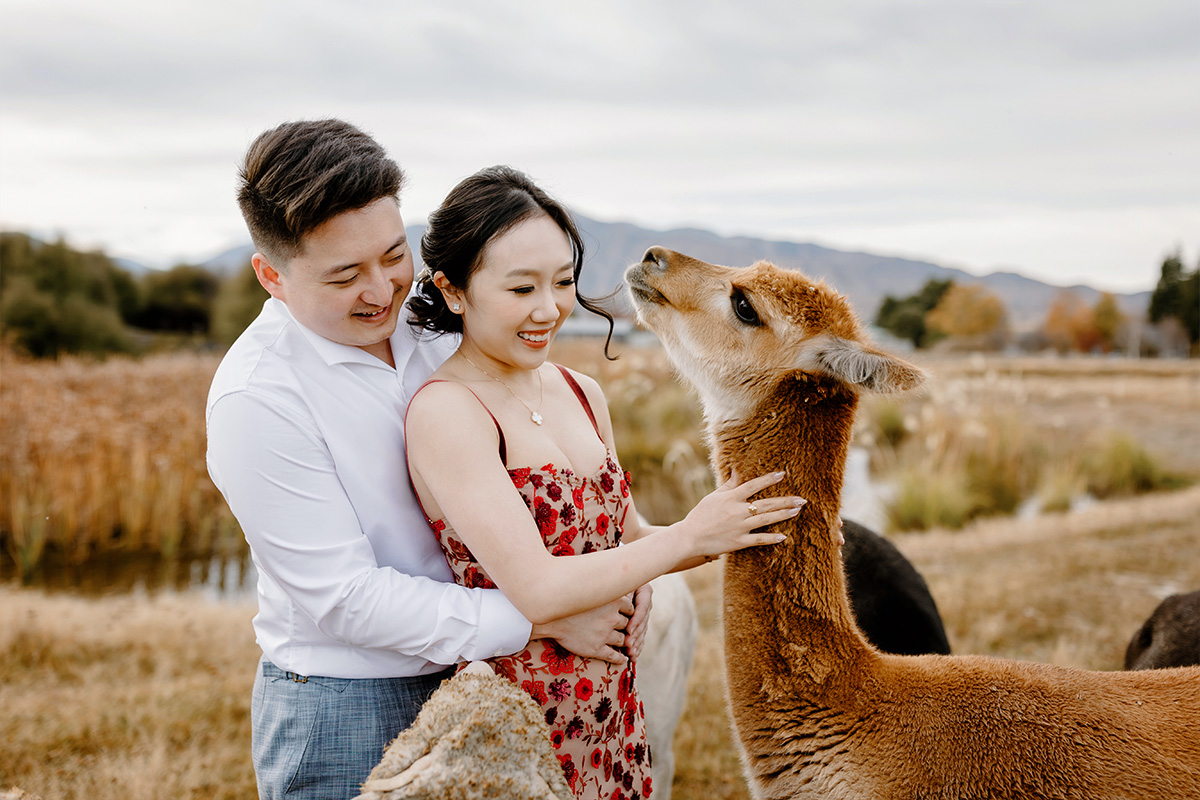 New Zealand Pre-Wedding 3-Days Photoshoot with Coromandel Peak, Mount Cook National Park, Arrowtown and Starry Night by Fei on OneThreeOneFour 33