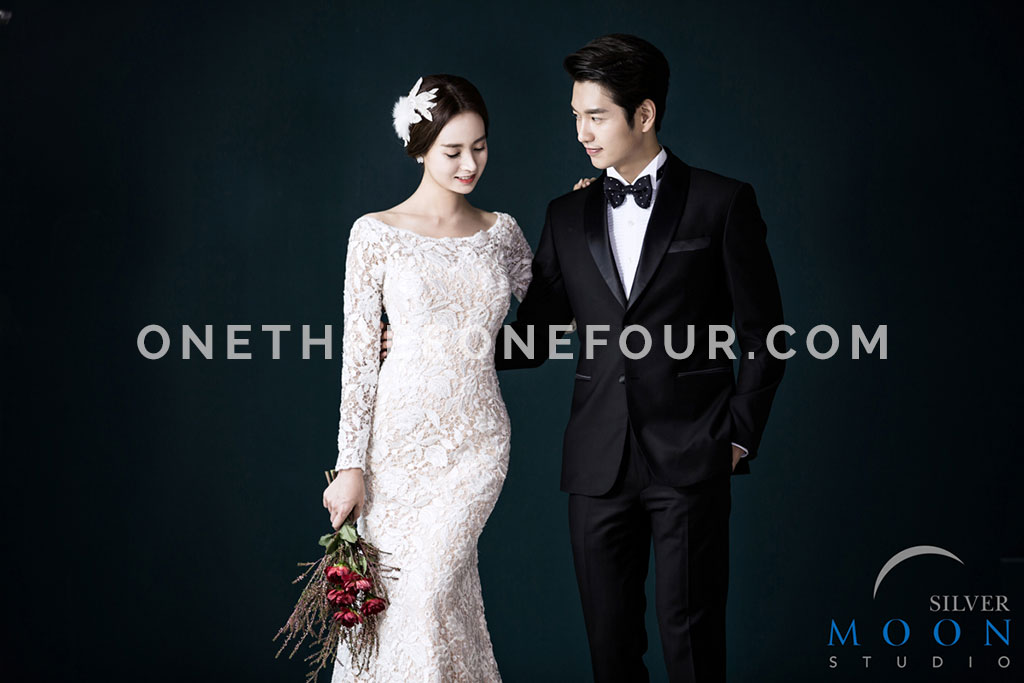 Korean Studio Pre-Wedding Photography: Elegance by Silver Moon Studio on OneThreeOneFour 5
