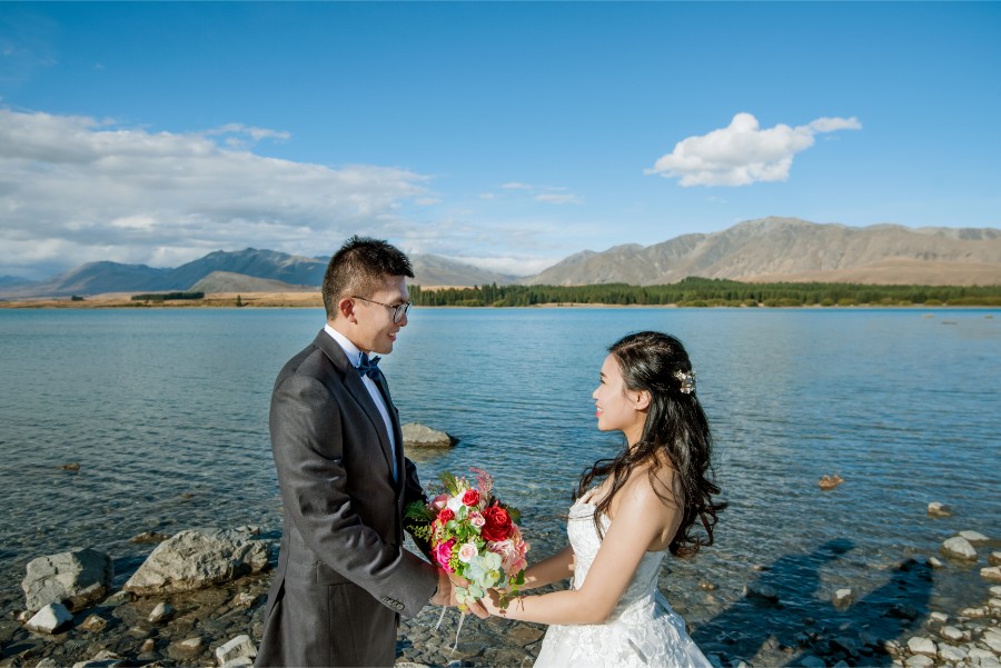 New Zealand Starry Night Prewedding Photoshoot with Alpaca Farm  by Mike on OneThreeOneFour 15