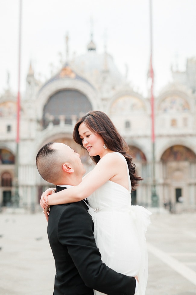 Venice Pre-Wedding Photoshoot - St Marks Square by Olga  on OneThreeOneFour 9