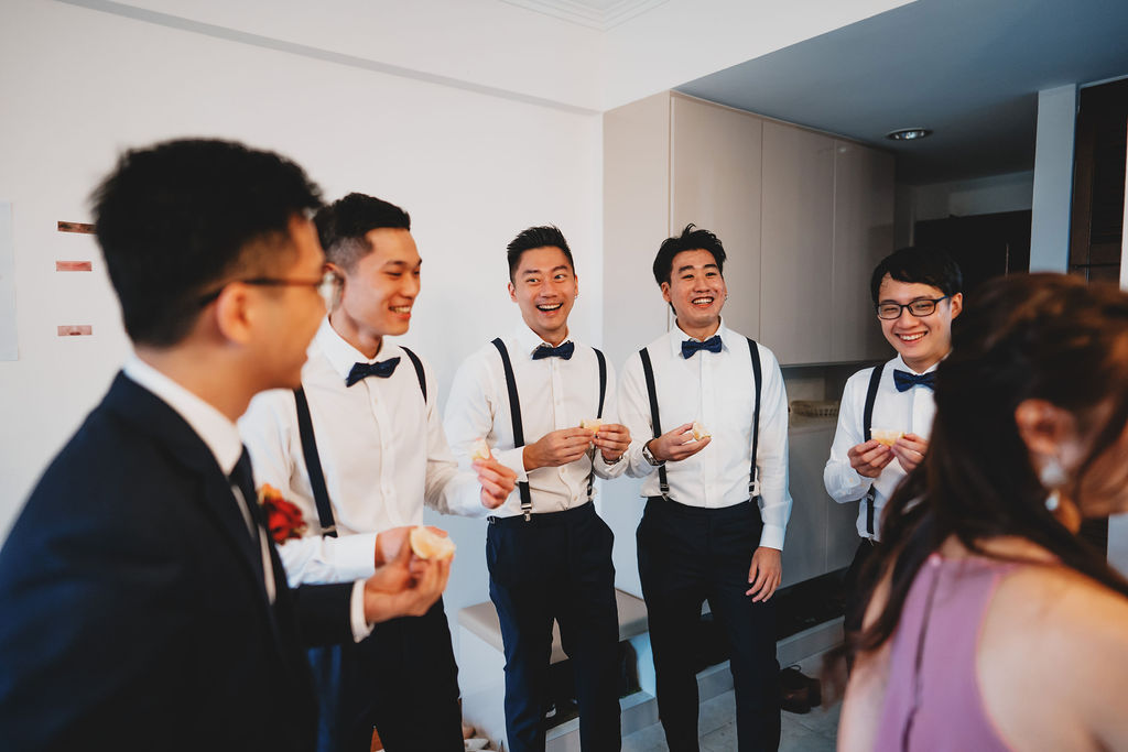 Wedding Day Photography at Hotel Fort Canning Garden Solemnisation by Michael on OneThreeOneFour 17