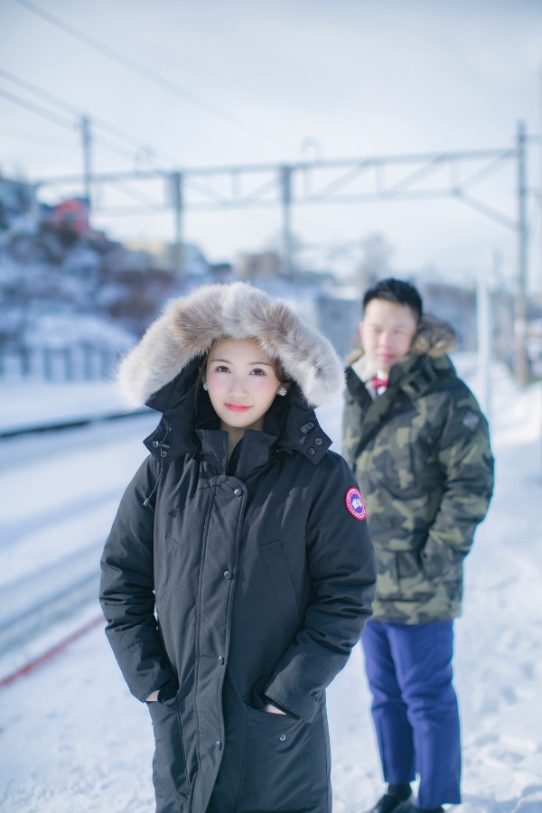 北海道婚紗旅拍路線 - 冬季的札幌市 by Wu on OneThreeOneFour 11