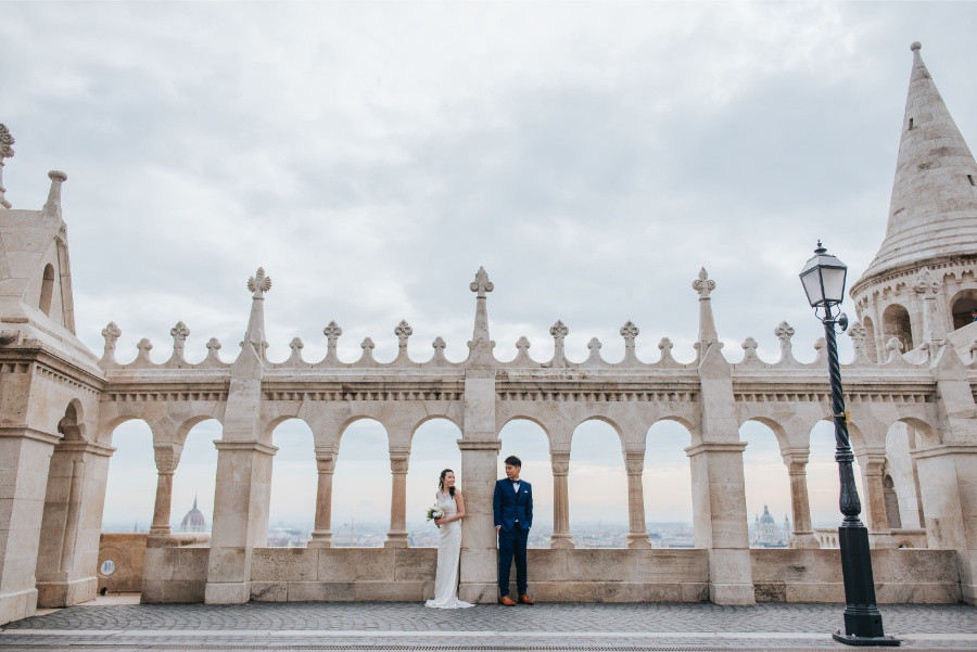J&W: Budapest Full-day Pre-wedding Photoshoot around Castle Hill by Drew on OneThreeOneFour 4