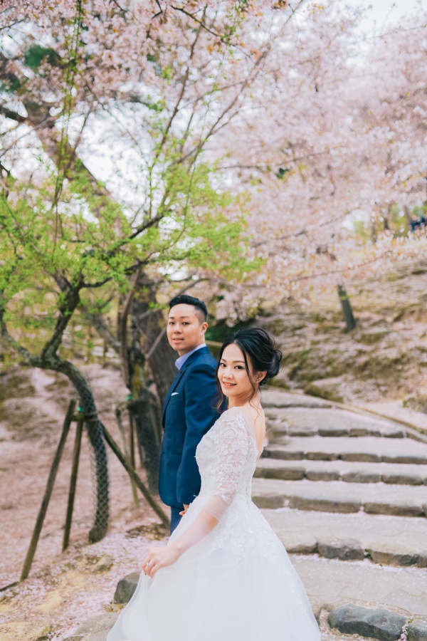 Japan Kyoto Pre-Wedding Photoshoot At Philosopher's Path And Nara Deer Park  by Kinosaki  on OneThreeOneFour 13