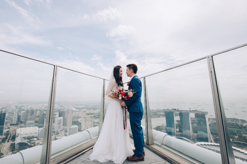 J&ZH: Singapore Wedding day at 1-altitude Bar by Cheng on OneThreeOneFour 36