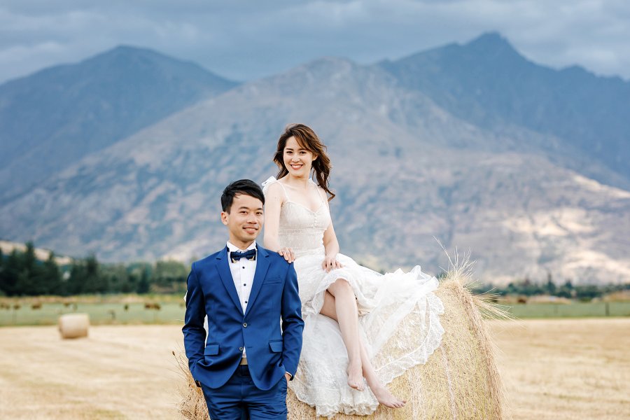 J&T: New Zealand Pre-wedding Photoshoot at Lavender Farm by Fei on OneThreeOneFour 22