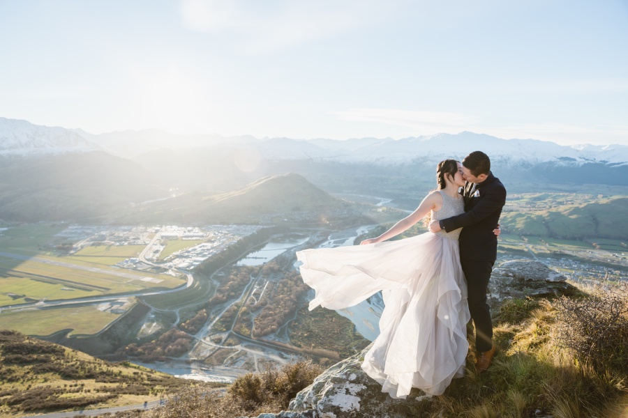 紐西蘭婚紗拍攝 - 蒂卡波湖、普卡基湖與箭鎮 by Fei on OneThreeOneFour 43