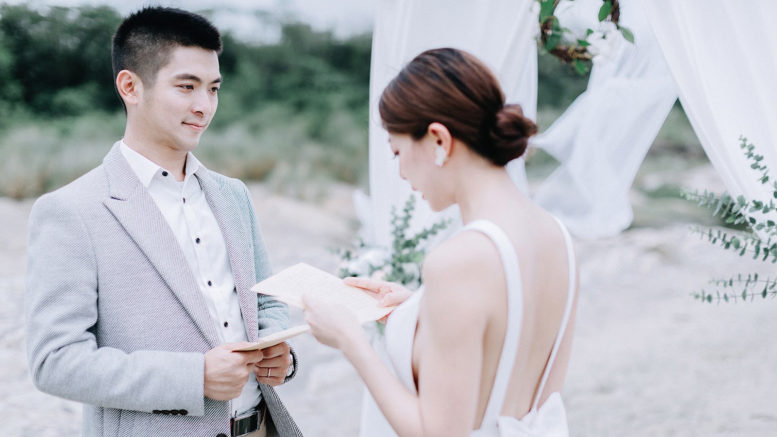 Taiwan Pre-Wedding Photoshoot And Elopement At Wild Rocky Fields  by Andy on OneThreeOneFour 31
