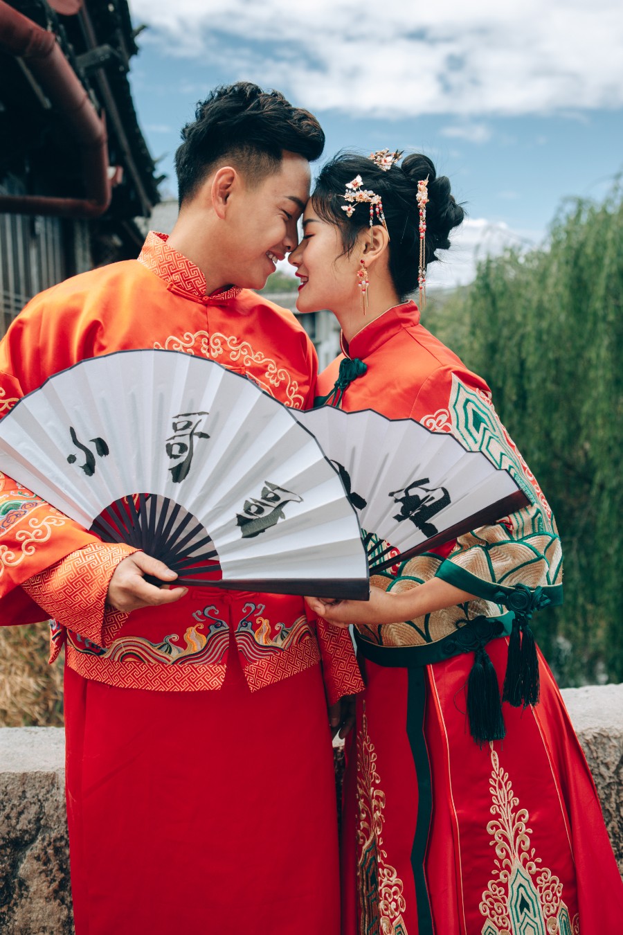 Yunnan Outdoor Pre-Wedding Photoshoot At Lijiang Jade Dragon Mountain & Ancient Town by Cao on OneThreeOneFour 8