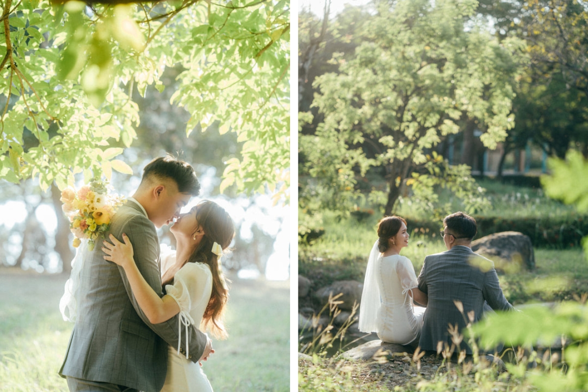 Taiwan Pre-Wedding Photoshoot Autumn Garden Scenic Nature  by  on OneThreeOneFour 10