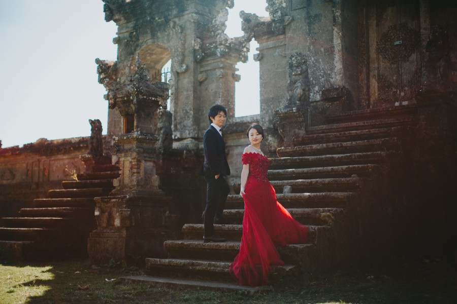 M&J: Pre-Wedding Photoshoot for a Japanese couple in Bali at Lake Tamblingan and Munduk Waterfall by Cahya on OneThreeOneFour 13