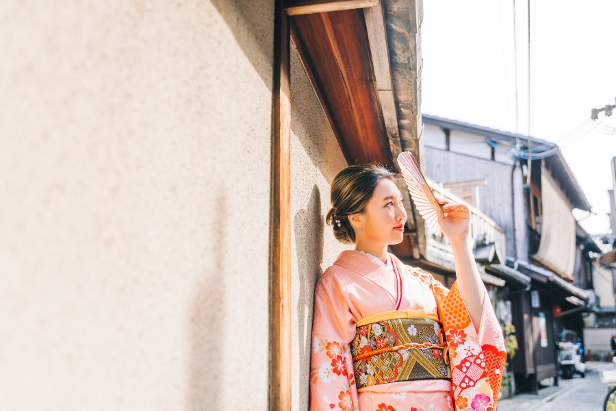 Kyoto Kimono Prewedding Photoshoot Higashiyama District Japan by Shu Hao on OneThreeOneFour 88