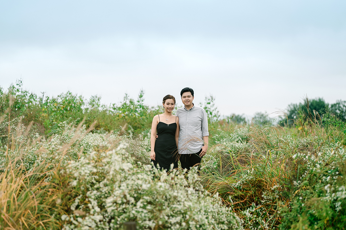Korea Casual Elopement Couple Photoshoot at Haneul Sky Park by Jungyeol on OneThreeOneFour 12